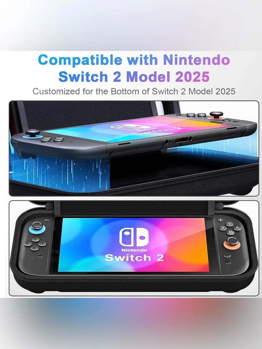 Switch Carrying Case Compatible with Nintendo Switch 2